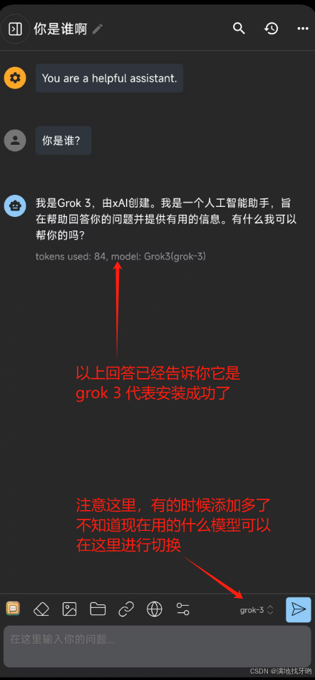 chatbox安装grok3注意事项