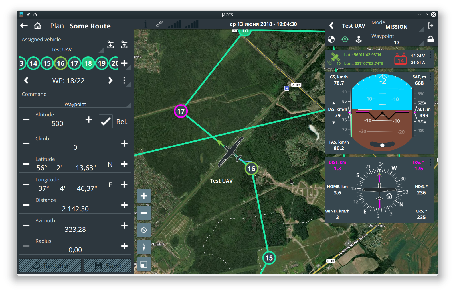 JAGCS UI