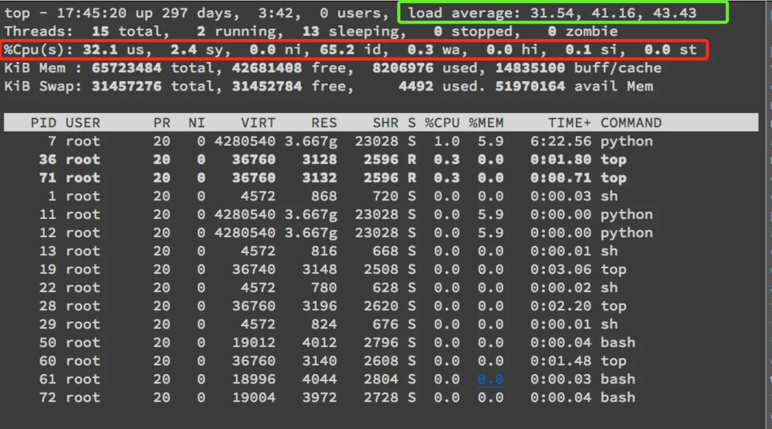 CPU=1 & OMP_NUM_THREADS=1 内存情况