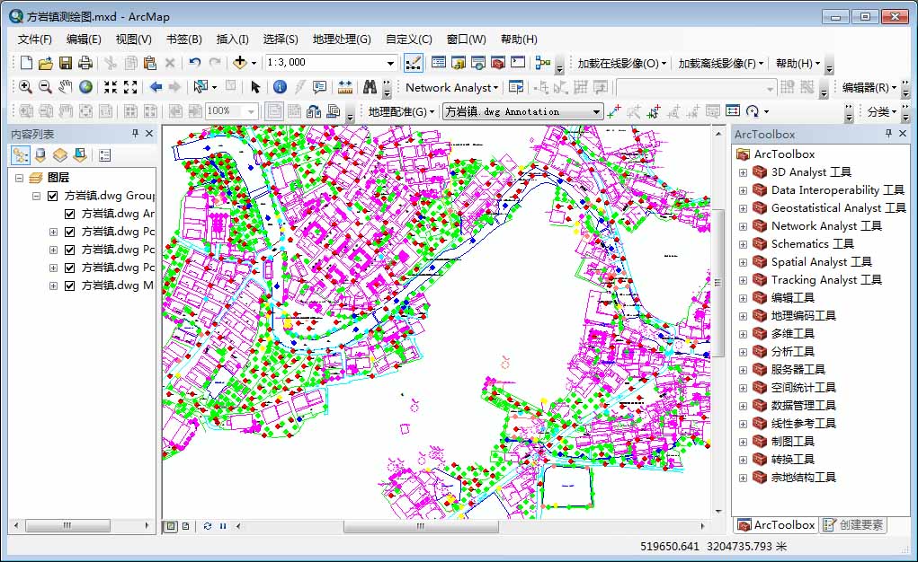 如何在ArcGIS中进行影像配准与矢量地图套合