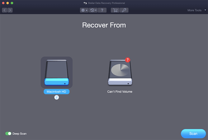 适用于 Mac 的 Stellar Data Recovery Professional