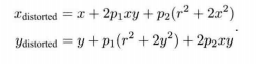 切向畸变 P1 P2 对原坐标 影响