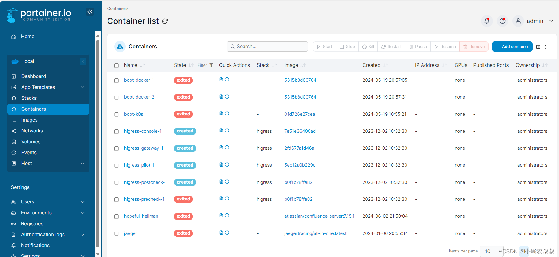 【云原生】Docker可视化工具Portainer使用详解_容器_44