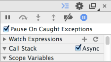 Pause On Caught Exceptions