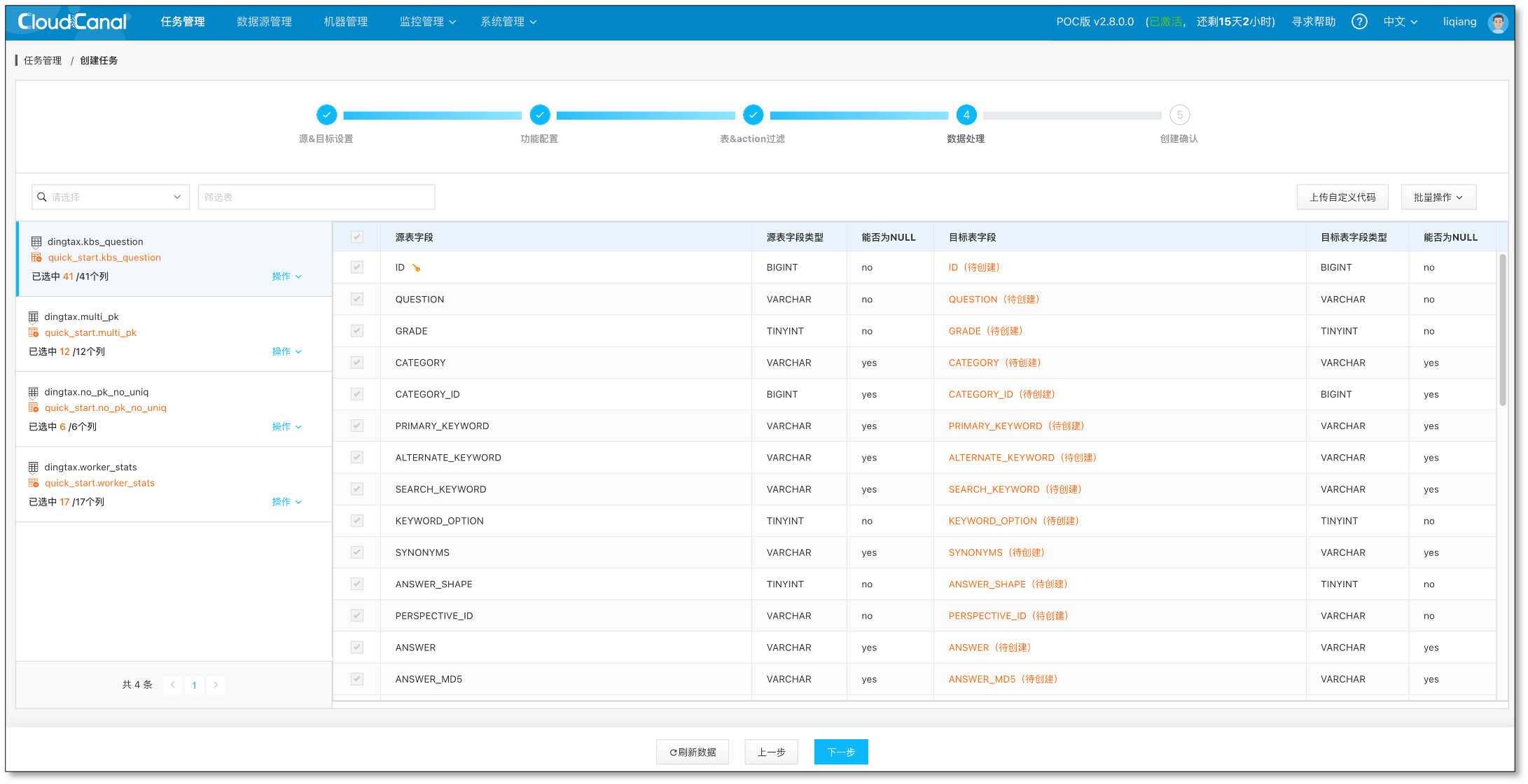 create data job 4