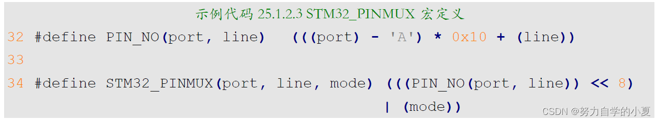 STM32_PINMUX宏定义