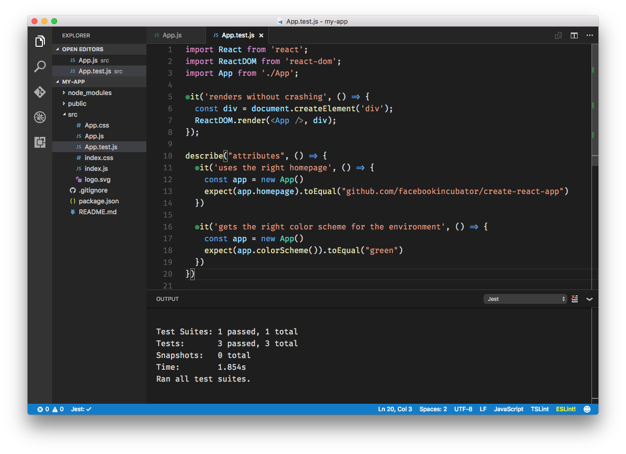 VS Code Jest Preview