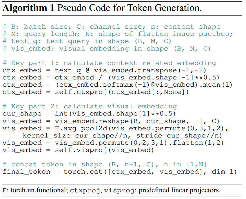 Token Generation