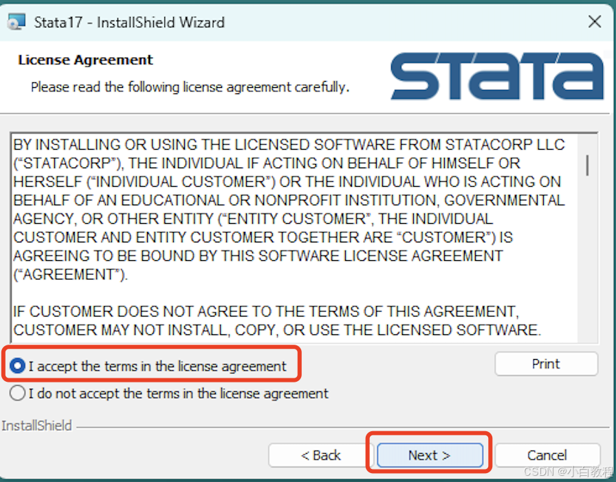 stata17安装教程