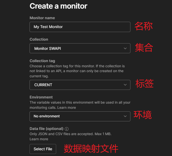 图 10.3 监视器配置选项（一）