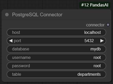 PostgreSQL Connector