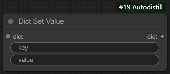 dict set value node