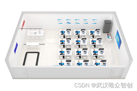 人工智能实训室效果图