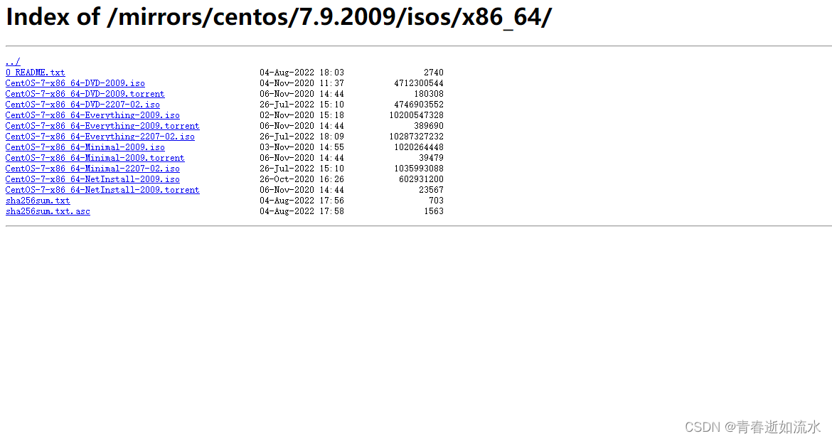 centos7下载