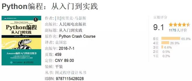 2018年度最受推荐的10本Python书籍