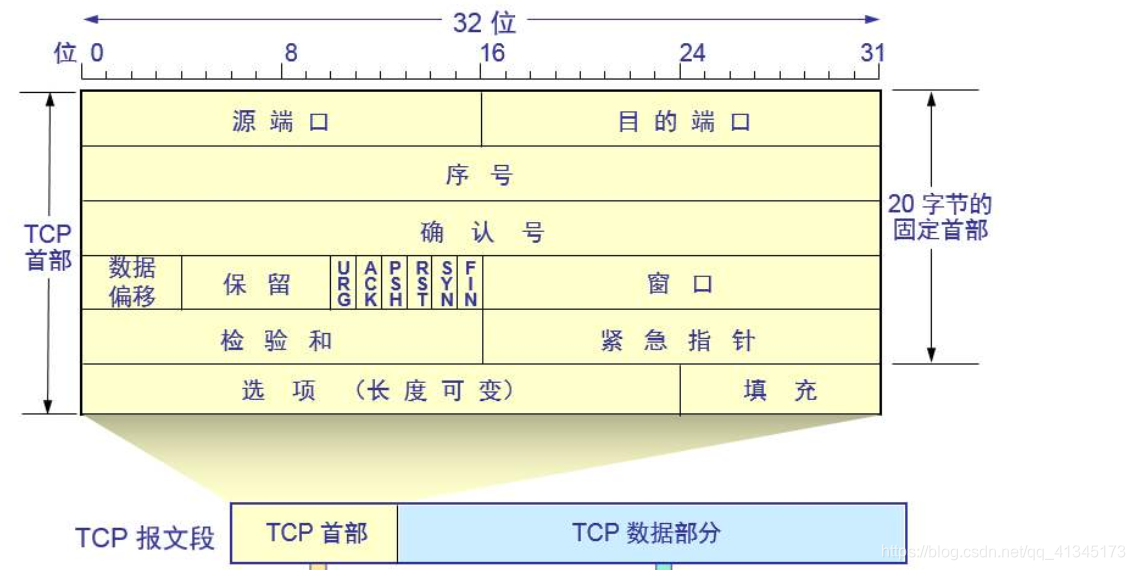 tcp头部