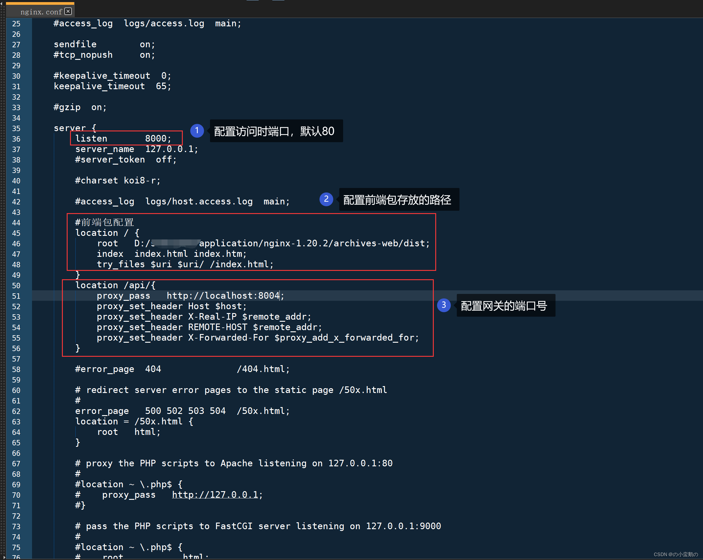 nginx.conf配置