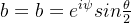 b=b=e^{i\psi} sin\frac{\theta }{2}