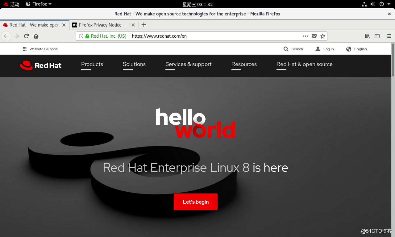 redhat RHEL8.0.0正式版安装教程